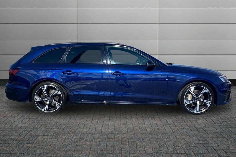 Audi A4 Avant 2.0 Tfsi 40 Black Edition Estate S Tron Blue #4