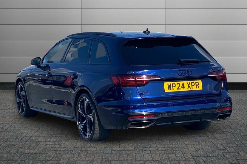 Audi A4 Avant 2.0 Tfsi 40 Black Edition Estate S Tron Blue #3