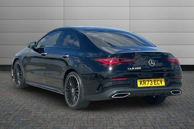 Mercedes-Benz CLA Class 1.3 Cla200h Mhev Amg Line Premium Plus Coupe KR73ECV Black #2