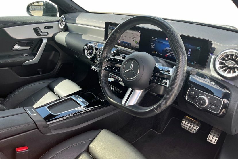 Mercedes-Benz CLA Class 1.3 Cla200h Mhev Amg Line Premium Plus Coupe KR73ECV Black #5