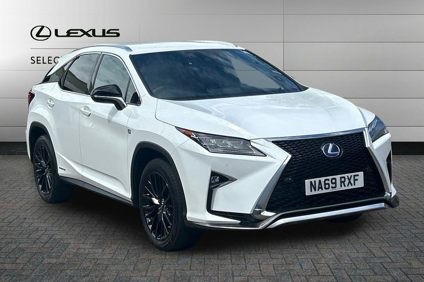 Lexus RX 3.5 450H V6 F Sport Suv Hybrid E-cvt 4W White