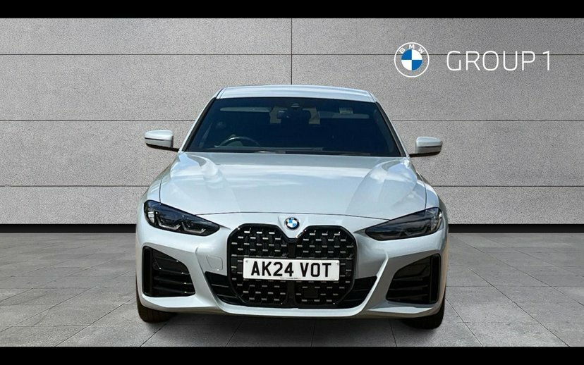 BMW 4 Series Gran Coupe 420I M Sport Gran Coupe White #16