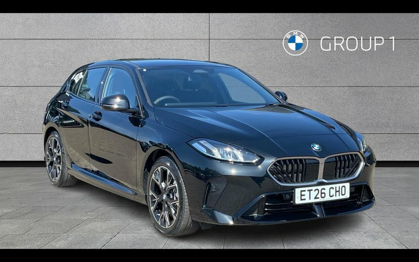 BMW 1 Series 2.0 123I Mht M Sport Hatchback Hybrid D Black