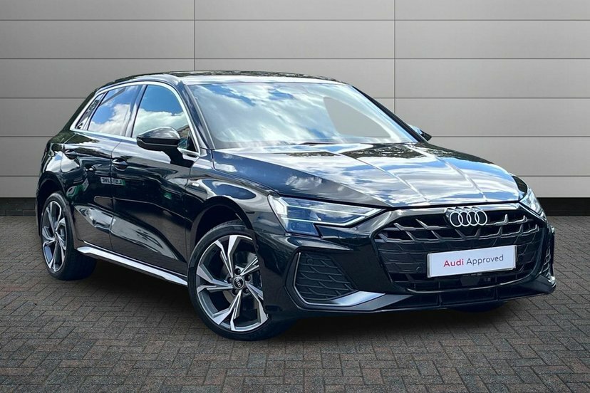 Audi A3 1.5 Tfsie S Line Sportback Plug-in Hybr Black