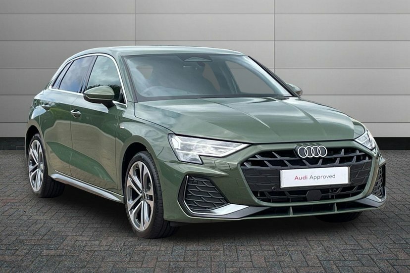 Audi A3 1.5 Tfsie S Line Sportback Plug-in Hybr Green