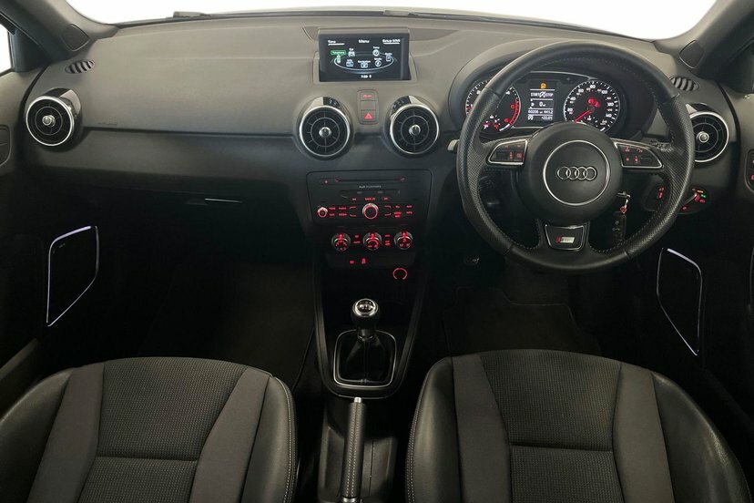 Audi A1 2.0 Tdi Black Edition Hatchback Blue #6