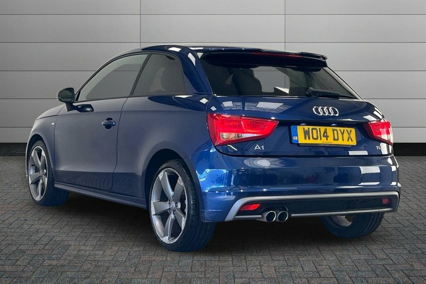 Audi A1 2.0 Tdi Black Edition Hatchback Blue #3