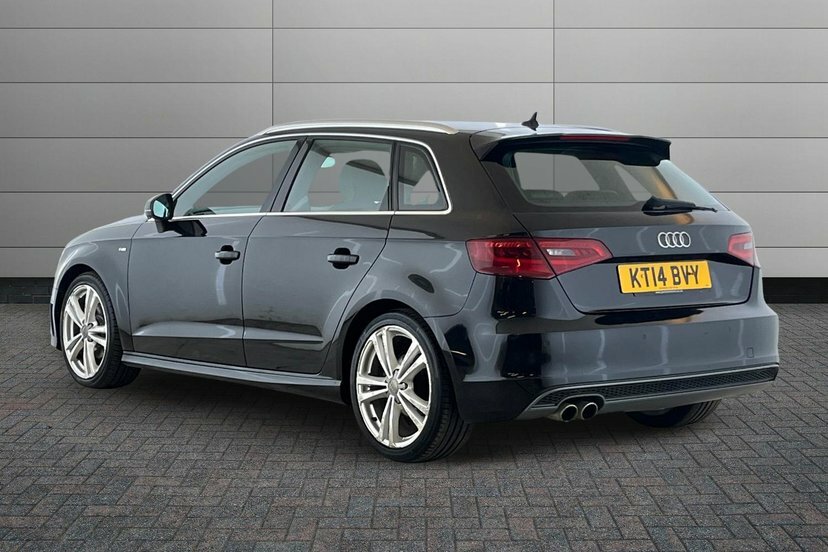 Audi A3 2.0 Tdi S Line Sportback Black #3
