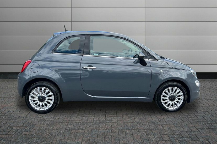 Fiat 500 1.2 Lounge Hatchback Dualogic 69 Bhp Grey #4