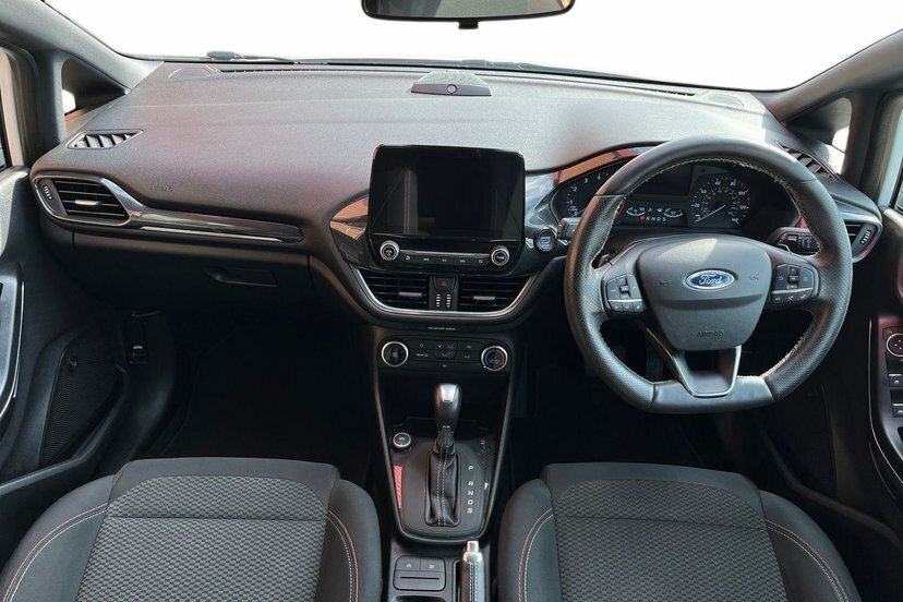 Ford Fiesta 1.0T Ecoboost Gpf St-line Hatchback Aut White #6