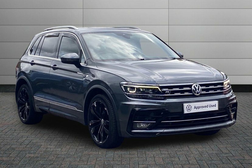 Volkswagen Tiguan 2.0 Tdi R-line Suv Dsg 4Motion 150 Ps Grey