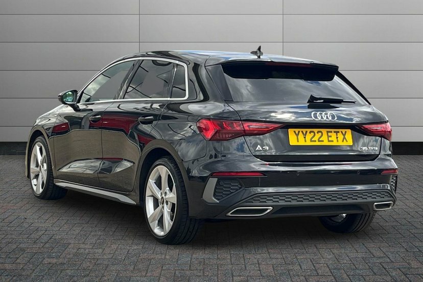 Audi A3 1.5 Tfsi 35 S Line Sportback 15 Black #3
