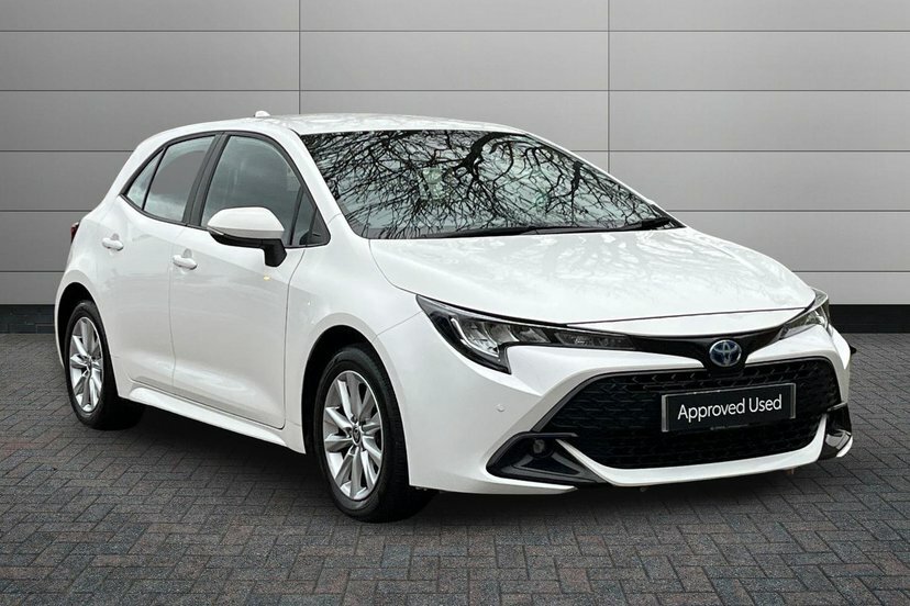 Toyota Corolla 1.8 Vvt-h Icon Hatchback Hybrid Cvt 14 White
