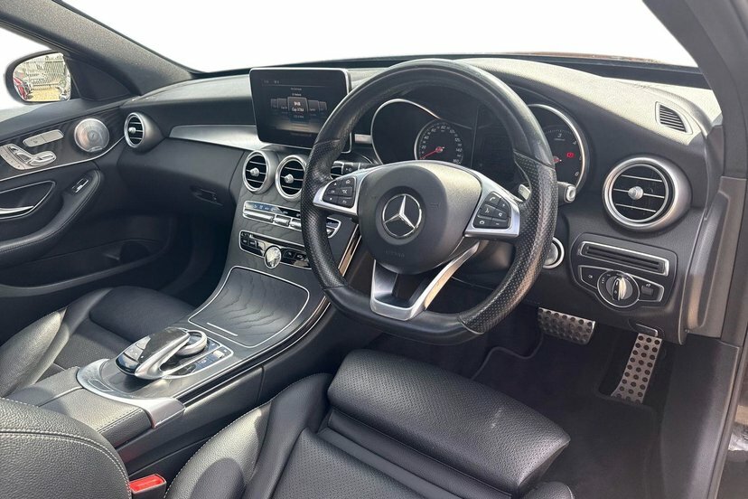 Mercedes-Benz C Class 2.1 C250d Amg Line Premium Plus Saloon Diese Black #5