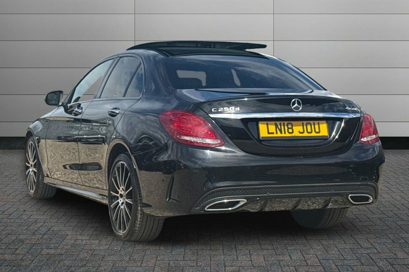 Mercedes-Benz C Class 2.1 C250d Amg Line Premium Plus Saloon Diese Black #2