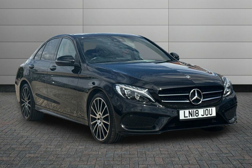 Mercedes-Benz C Class 2.1 C250d Amg Line Premium Plus Saloon Diese Black