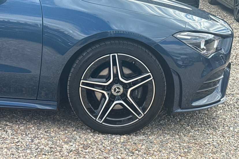 Mercedes-Benz CLA Class 1.3 Cla180 Amg Line Premium Coupe 7G- Blue #4