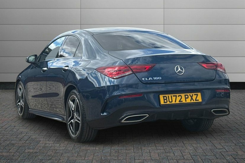 Mercedes-Benz CLA Class 1.3 Cla180 Amg Line Premium Coupe 7G- Blue #2