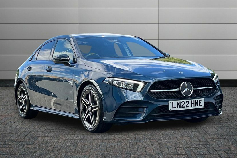 Mercedes-Benz A Class 1.3 A200 Amg Line Edition Executive Saloon P Blue