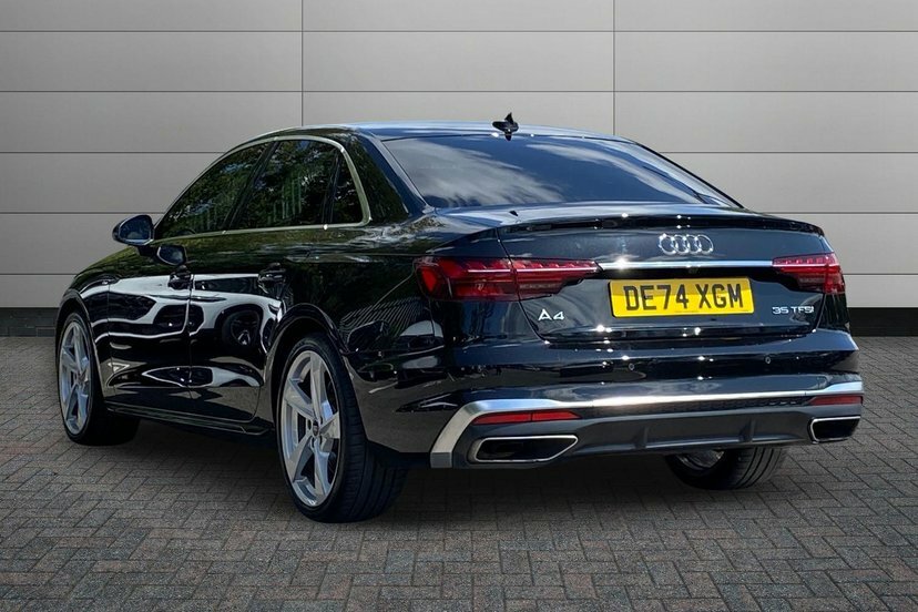 Audi A4 2.0 Tfsi 35 S Line Saloon S Tronic 150 Black #3