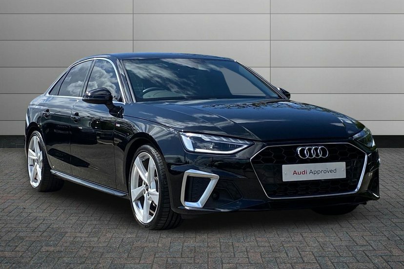 Audi A4 2.0 Tfsi 35 S Line Saloon S Tronic 150 Black