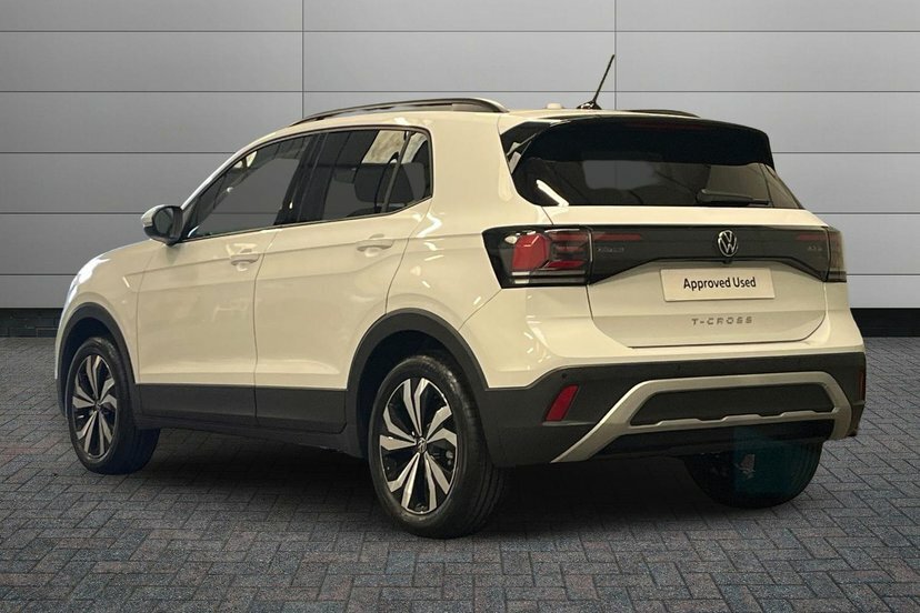 Volkswagen T-Cross 1.0 Tsi Match Suv Dsg 115 Ps LY26SYJ White #3
