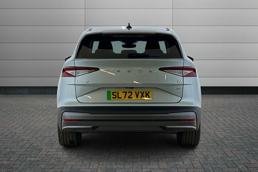 Skoda ENYAQ 80 Ecosuite Silver #9