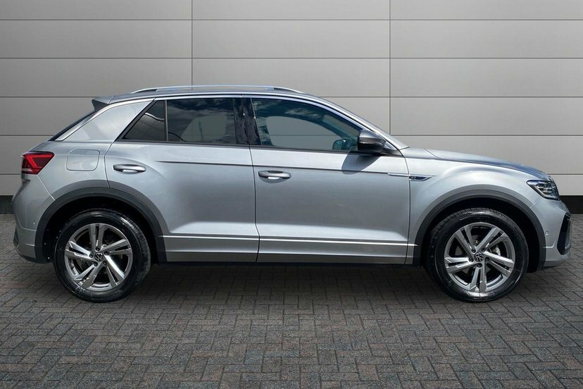 Volkswagen T-Roc 1.5 Tsi R-line Suv 150 Ps Silver #4