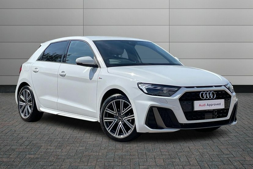 Audi A1 1.0 Tfsi 25 S Line Sportback S Tronic White