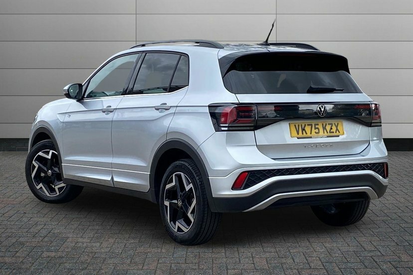 Volkswagen T-Cross 1.5 Tsi Evo R-line Suv Dsg 150 Ps Silver #3
