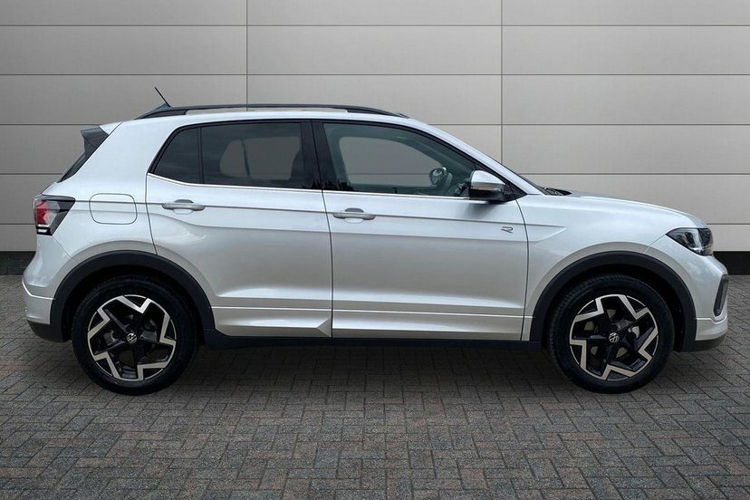 Volkswagen T-Cross 1.5 Tsi Evo R-line Suv Dsg 150 Ps Silver #4