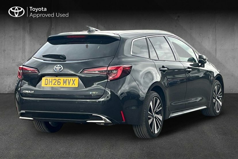 Toyota Corolla 1.8 Vvt-h Design Touring Sports Hybrid Black #2