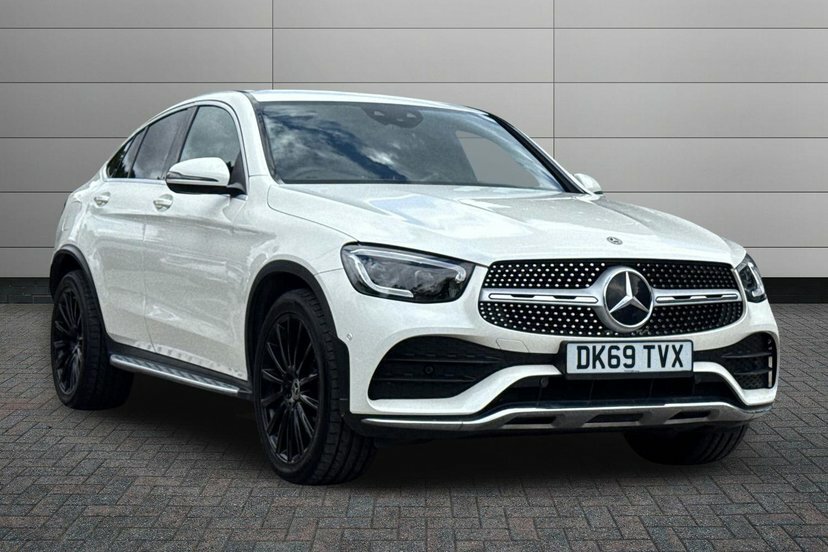 Mercedes-Benz GLC Class 2.0 Glc300d Amg Line Premium Coupe G- White