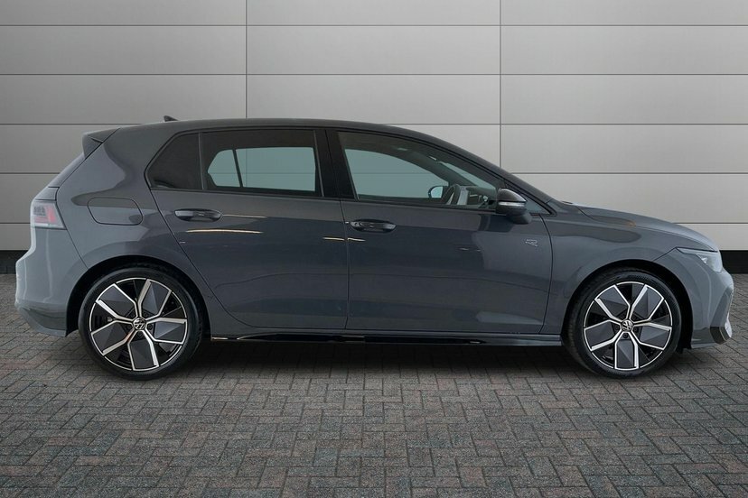 Volkswagen Golf 1.5 Etsi Mhev Black Edition Hatchback H Grey #4
