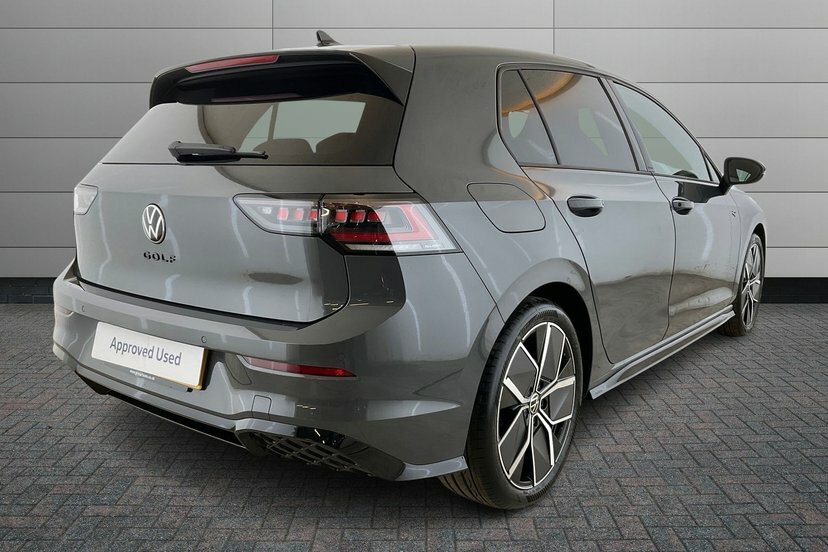 Volkswagen Golf 1.5 Etsi Mhev R-line Hatchback Hybrid D Silver #13