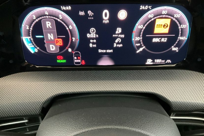 Volkswagen Golf 1.5 Etsi Mhev R-line Hatchback Hybrid D Silver #18