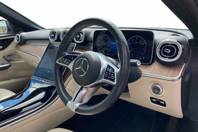 Mercedes-Benz C Class 1.5 C200h Mhev Exclusive Luxury Saloon Blue #5