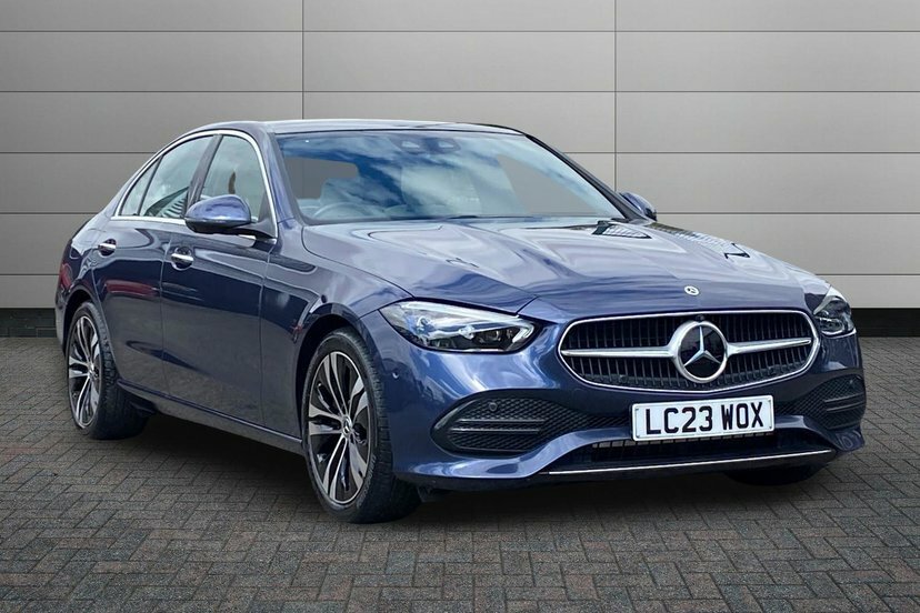 Mercedes-Benz C Class 1.5 C200h Mhev Exclusive Luxury Saloon Blue