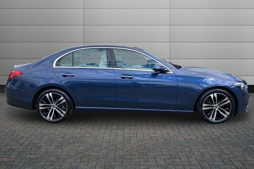 Mercedes-Benz C Class 1.5 C200h Mhev Exclusive Luxury Saloon Blue #3