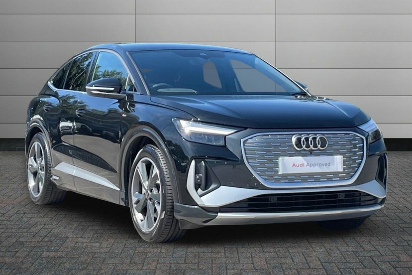Audi Q4 E Tron 40 S Line Sportback 82Kwh 204 P Black