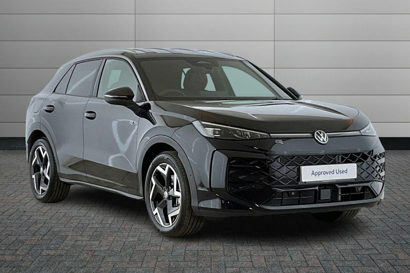 Volkswagen T-Roc 1.5 Etsi Mhev R-line Suv Hybrid Dsg 15 Black