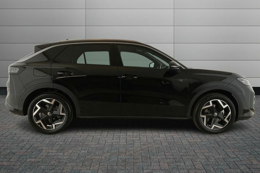 Volkswagen T-Roc 1.5 Etsi Mhev R-line Suv Hybrid Dsg 15 AO26ULP Black #4