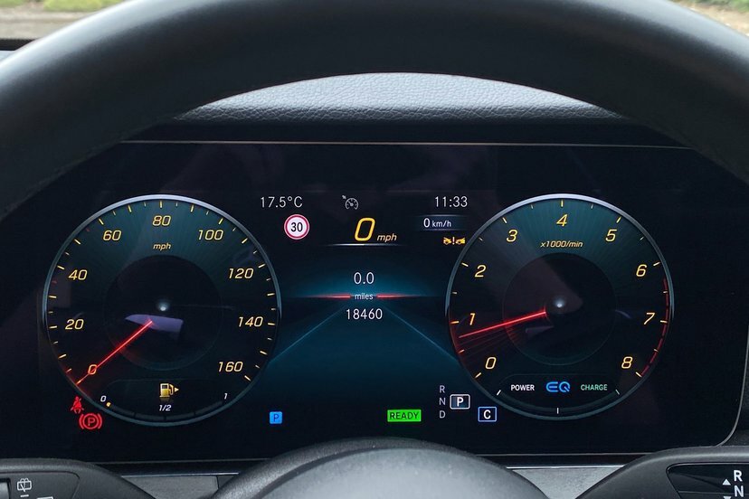 Mercedes-Benz E Class 2.0 E200h Mhev Amg Line Night Edition Premium Plu Blue #6