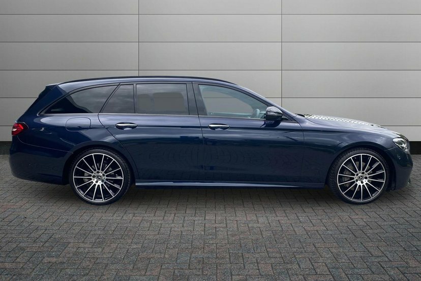 Mercedes-Benz E Class 2.0 E200h Mhev Amg Line Night Edition Premium Plu Blue #3