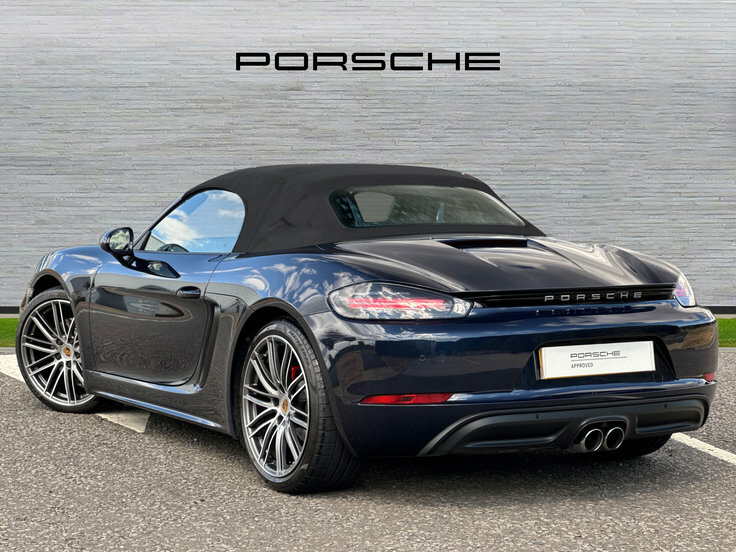 Porsche 718 Boxster 2.5T S Convertible Pdk 350 Ps Blue #3