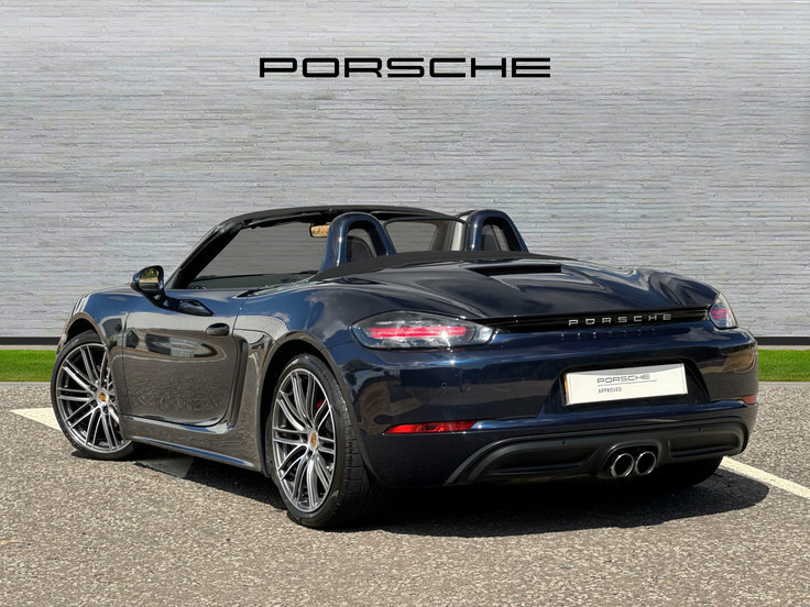 Porsche 718 Boxster 2.5T S Convertible Pdk 350 Ps Blue #4