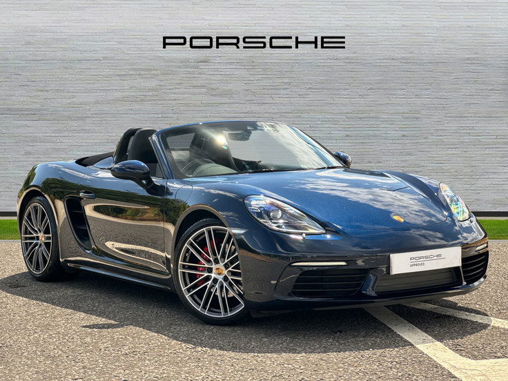 Porsche 718 Boxster 2.5T S Convertible Pdk 350 Ps Blue #2