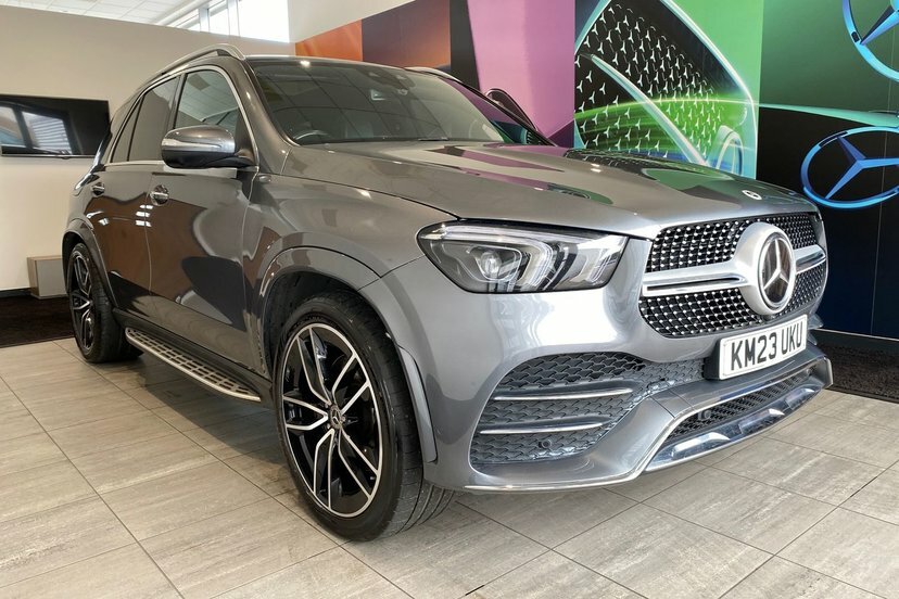 Mercedes-Benz GLE Class 450D 4Matic Amg Line Prem 9G-tronic 7 St Black #13