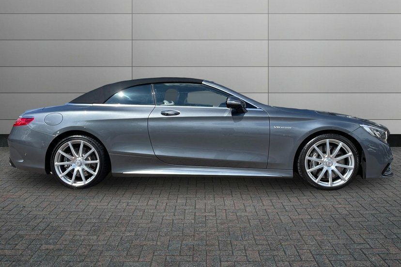 Mercedes-Benz S Class S63 V8 Amg S Cabriolet Grey #3