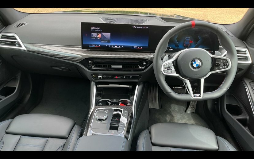 BMW 3 Series 3.0 M340i Mht Saloon Hybrid Xdrive Black #4